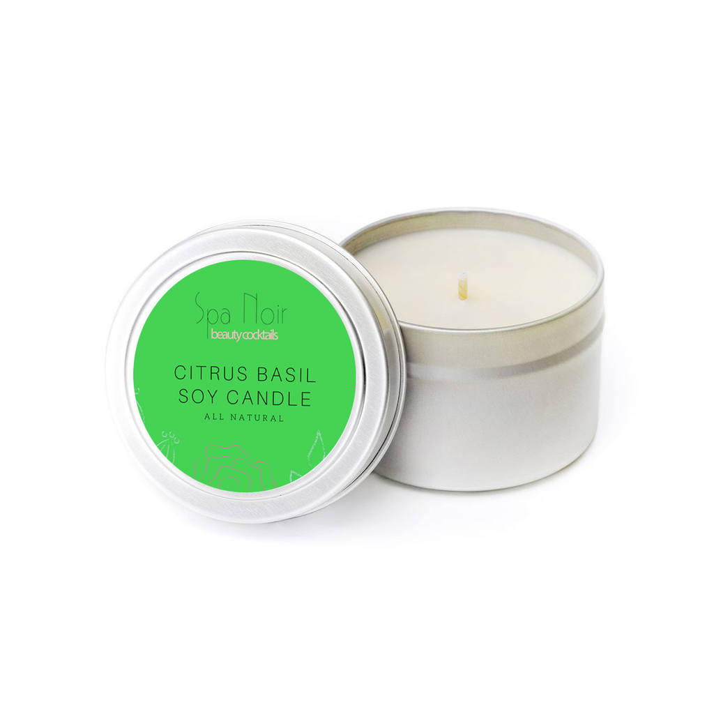 Citrus Basil Aromatherapy Candle