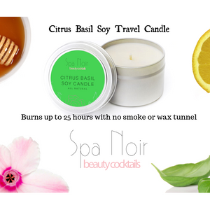 Citrus Basil Aromatherapy Candle