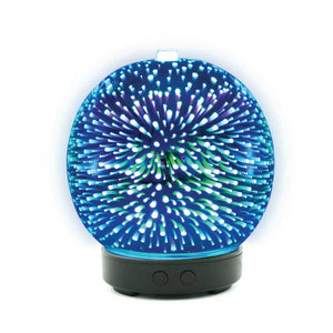 Essential Oil Aroma Diffuser Mirror Ball 3D Colour Fireworks Air Mist