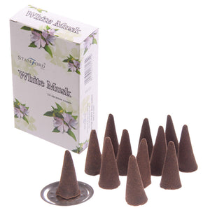 Stamford Hex Incense Cones - White Musk