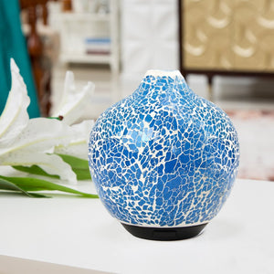 Glass Aroma Diffuser With Crack Design