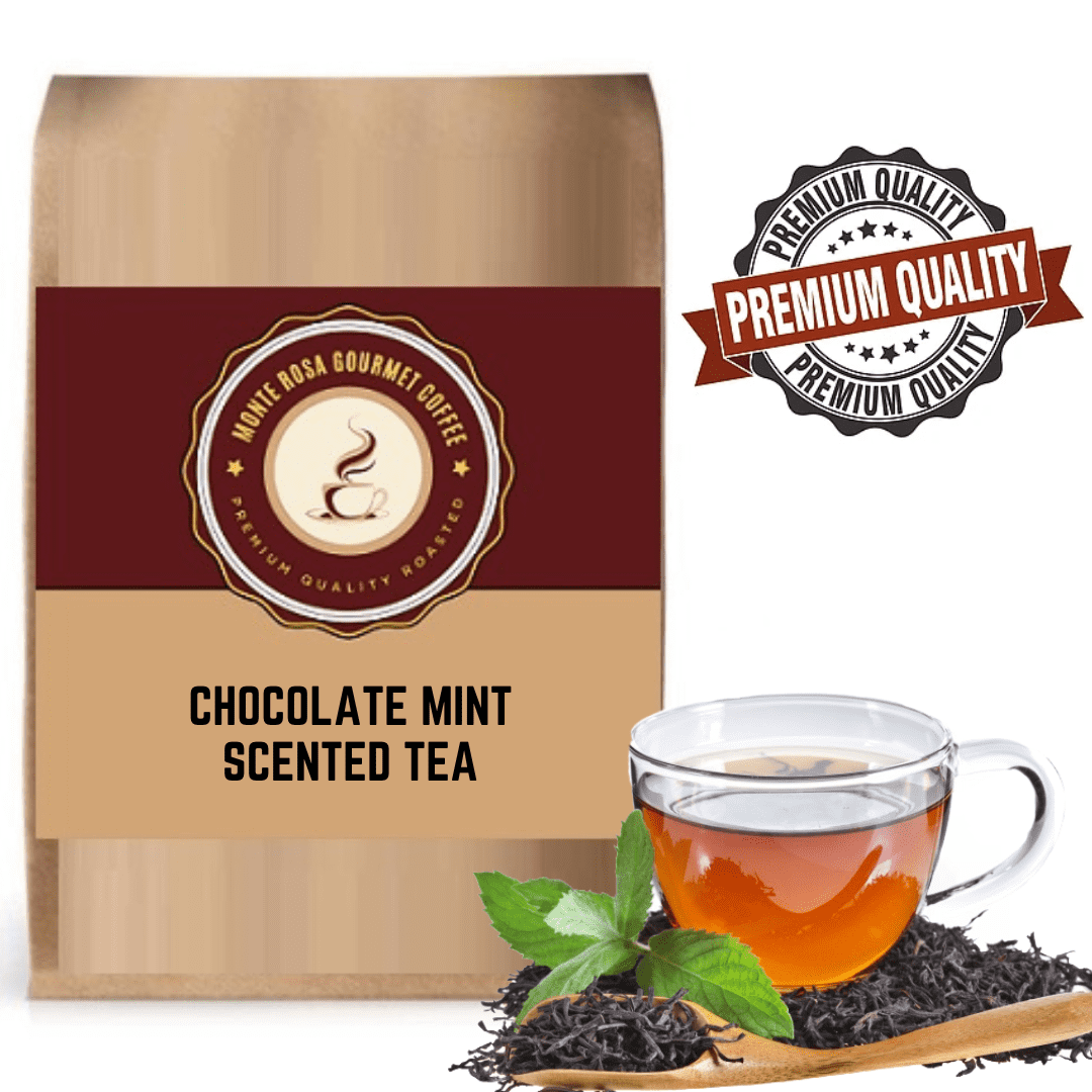 Chocolate Mint Scented Flavored Tea