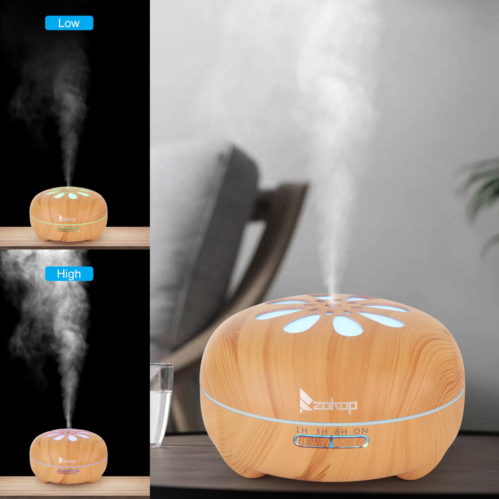 Air Humidifier Essential Oil Aromatherapy Mist Maker