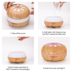 Air Humidifier Essential Oil Aromatherapy Mist Maker