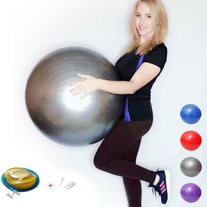 Yoga Balls Pilates Fitness Gym Balance Fitball Exercise Workout Ball