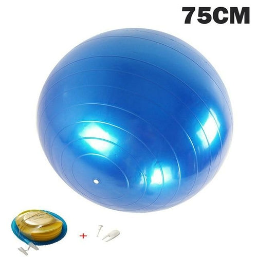 Yoga Balls Pilates Fitness Gym Balance Fitball Exercise Workout Ball