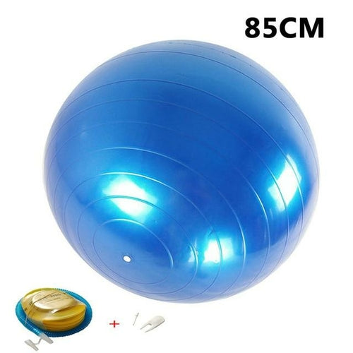 Yoga Balls Pilates Fitness Gym Balance Fitball Exercise Workout Ball