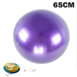 Yoga Balls Pilates Fitness Gym Balance Fitball Exercise Workout Ball