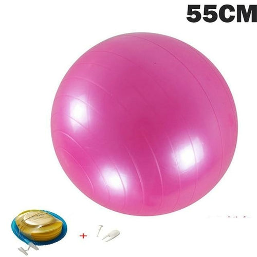 Yoga Balls Pilates Fitness Gym Balance Fitball Exercise Workout Ball