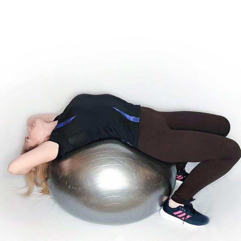 Yoga Balls Pilates Fitness Gym Balance Fitball Exercise Workout Ball