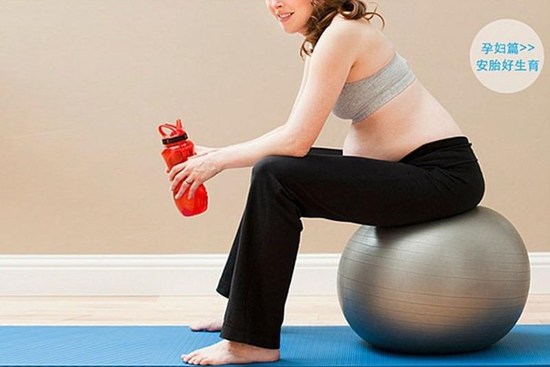 Yoga Balls Pilates Fitness Gym Balance Fitball Exercise Workout Ball