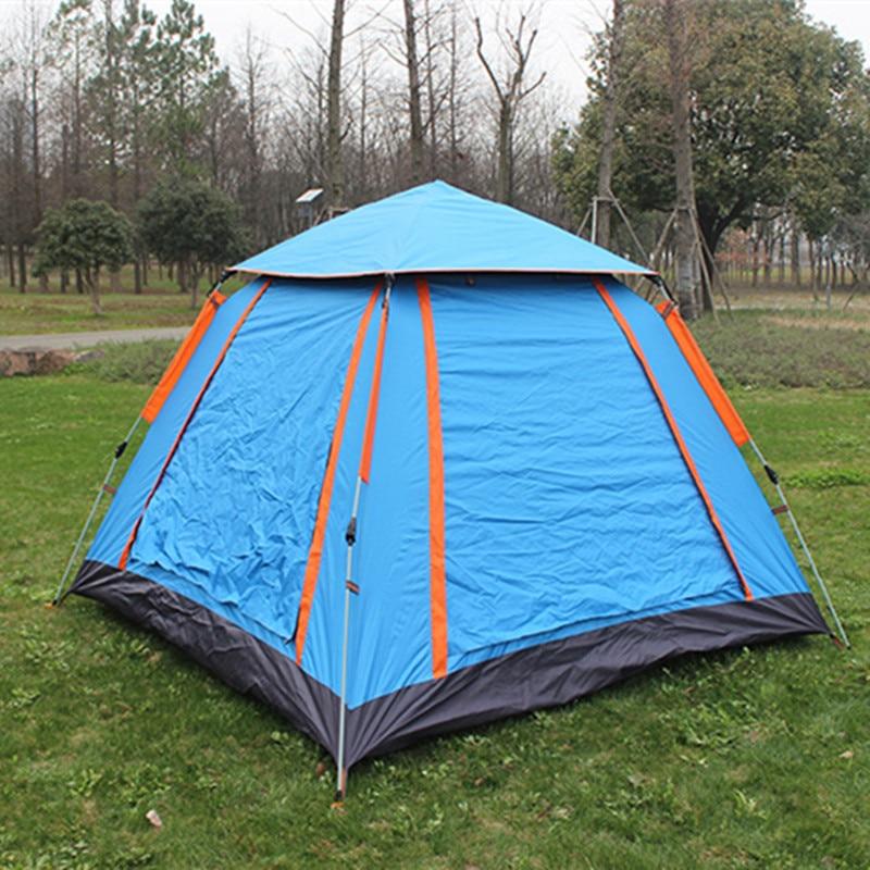 Large Size UV Waterproof Double Layered Automatic Camping Tent